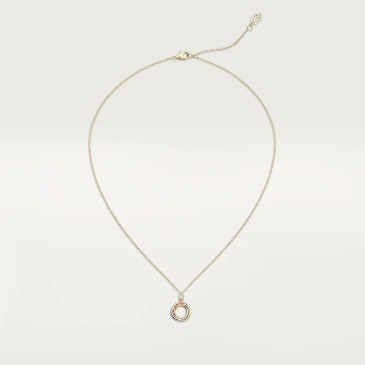 Cartier Inspired Trinity necklace