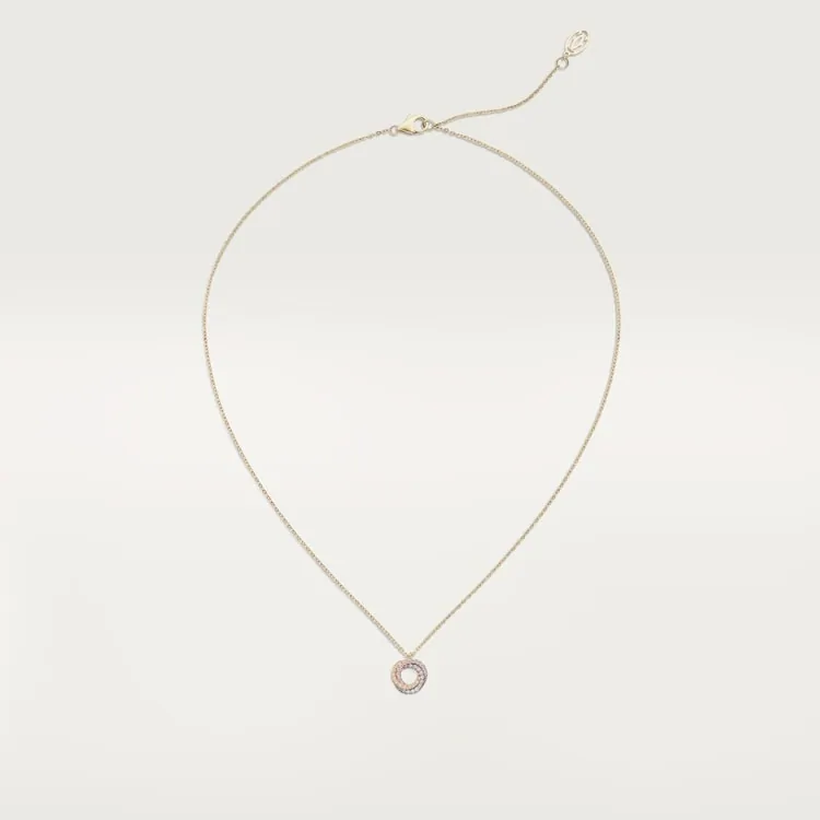 Cartier Inspired Trinity necklace