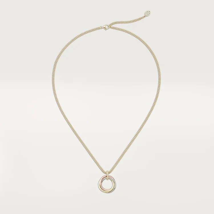 Cartier Inspired Trinity necklace
