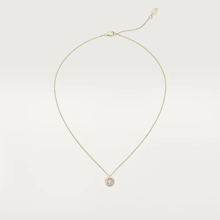 Cartier Inspired Trinity necklace