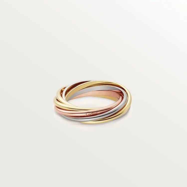 Cartier Inspired Trinity ring