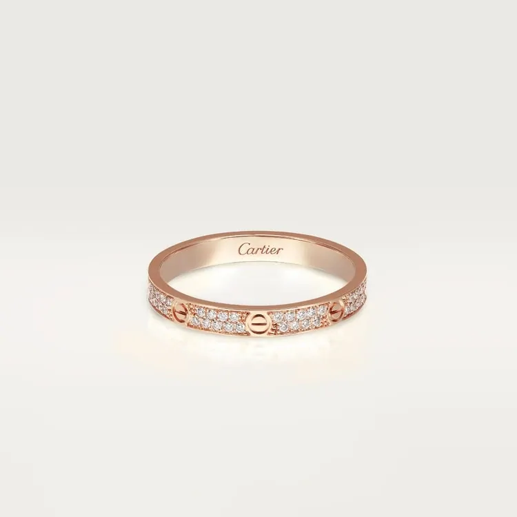 Cartier Inspired LOVE ring, small model