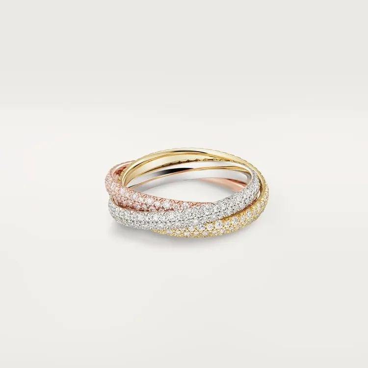Cartier Inspired Trinity ring, small model