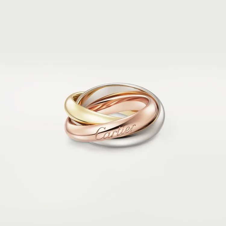 Cartier Inspired Trinity ring, large model