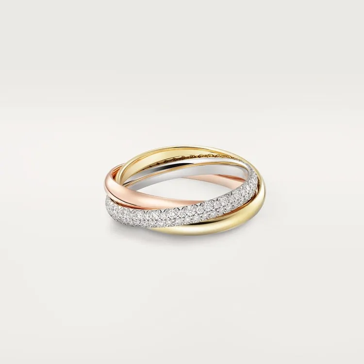 Cartier Inspired Trinity ring, small model