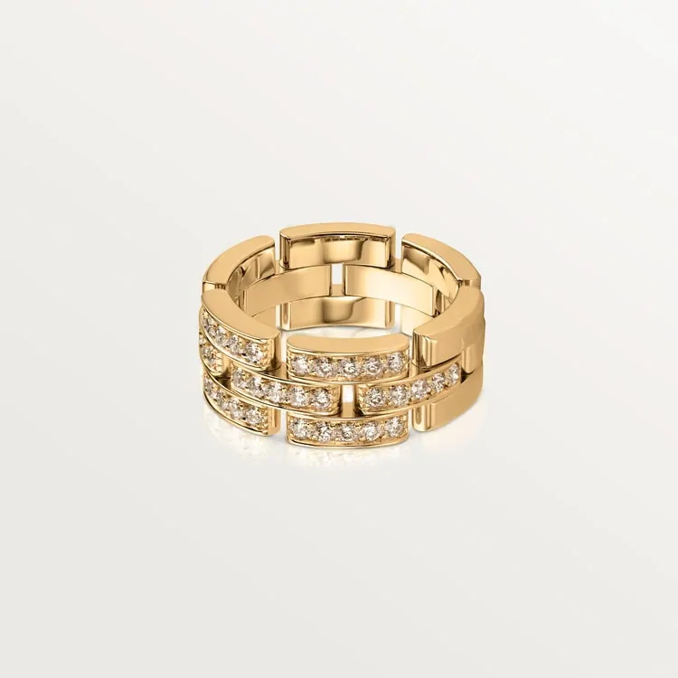 Cartier Inspired Maillon Panthère ring