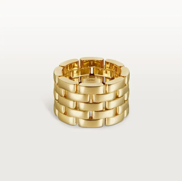 Cartier Inspired Maillon Panthère ring