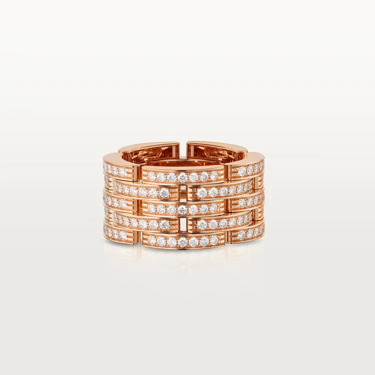 Cartier Inspired Maillon Panthère ring