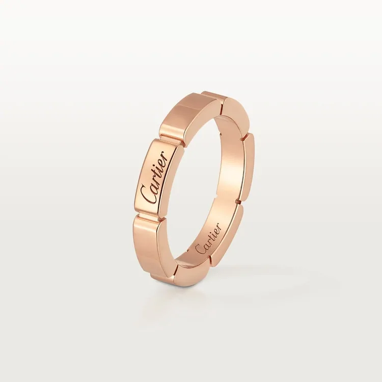 Cartier Inspired Maillon Panthère wedding band