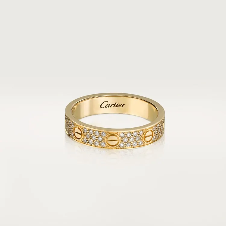 Cartier Inspired LOVE wedding band