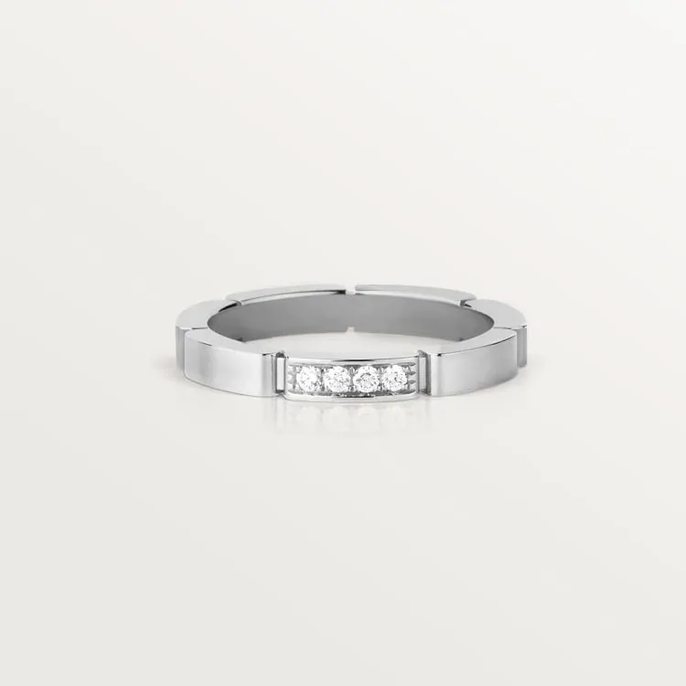 Cartier Inspired Maillon Panthère wedding band