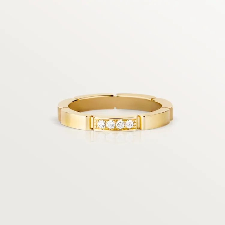 Cartier Inspired Maillon Panthère wedding band