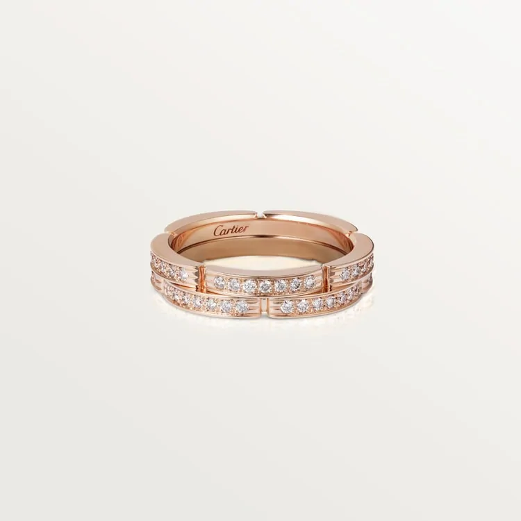 Cartier Inspired Maillon Panthère wedding band