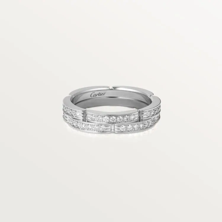 Cartier Inspired Maillon Panthère wedding band
