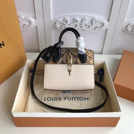 Louis Vuitton Original Leather N95976 White HY72aM39