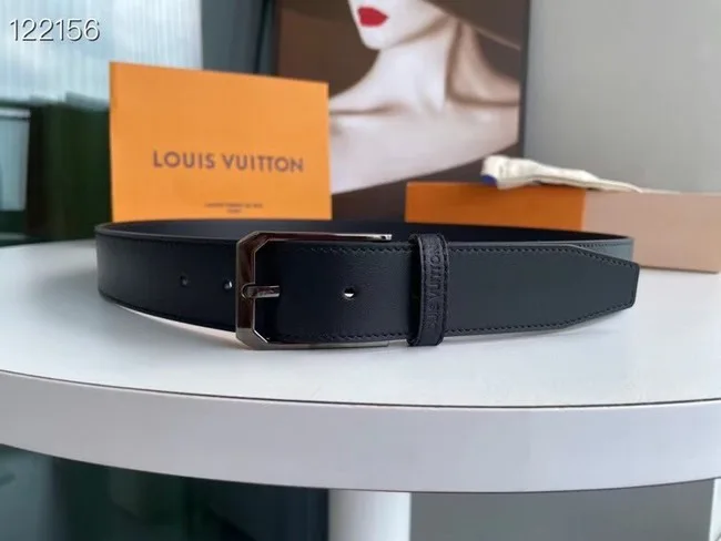 Louis Vuitton calf leather 35MM BELT MP312V HY630fr81