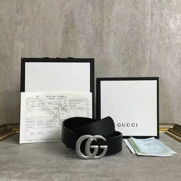 Gucci Original Calf Leather 4.0CM Belt 68885A HY17547Ym74