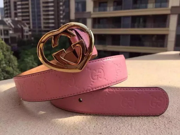 Fake GUCCI Belt G4031 Pink HY16909eZ32
