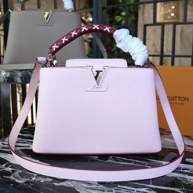Louis Vuitton CAPUCINES PM M52388 PINK HY79Gh26