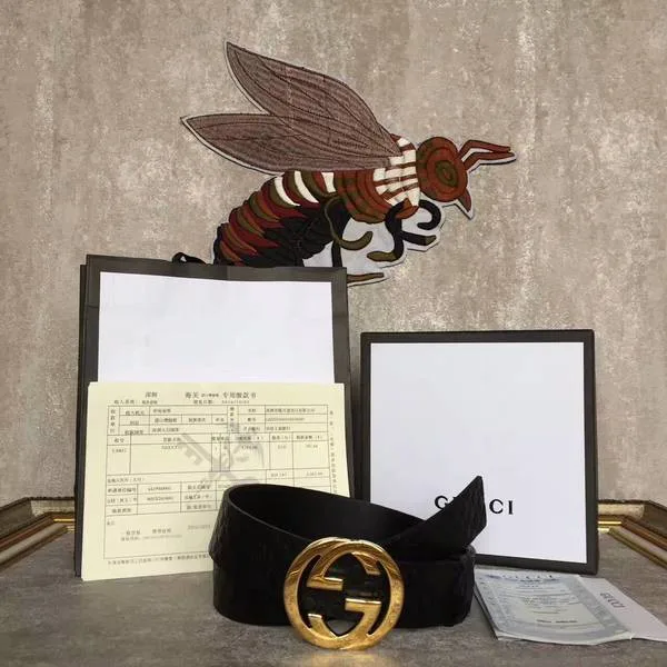Replica Gucci Original Calf Leather 4.0CM Belt 17419C HY687AP18