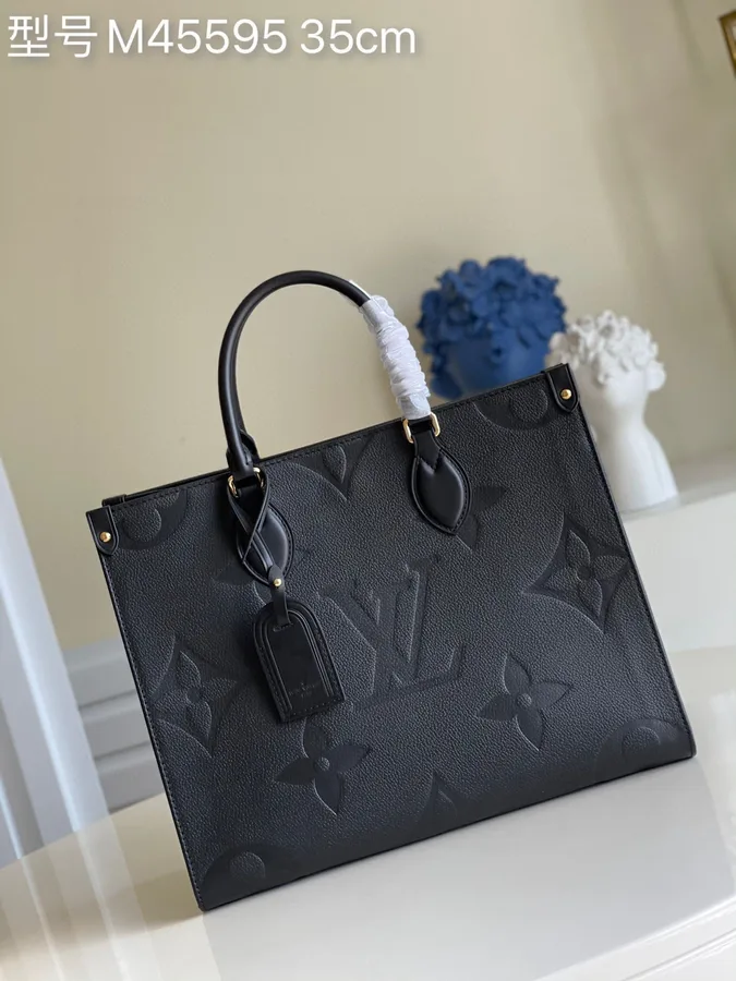 Hot Louis Vuitton ONTHEGO MM M45595 Black HY194io40