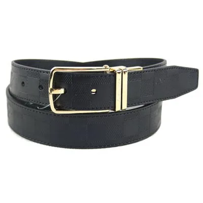 Louis Vuitton Belts 0120 Leather Black HY17414EB28