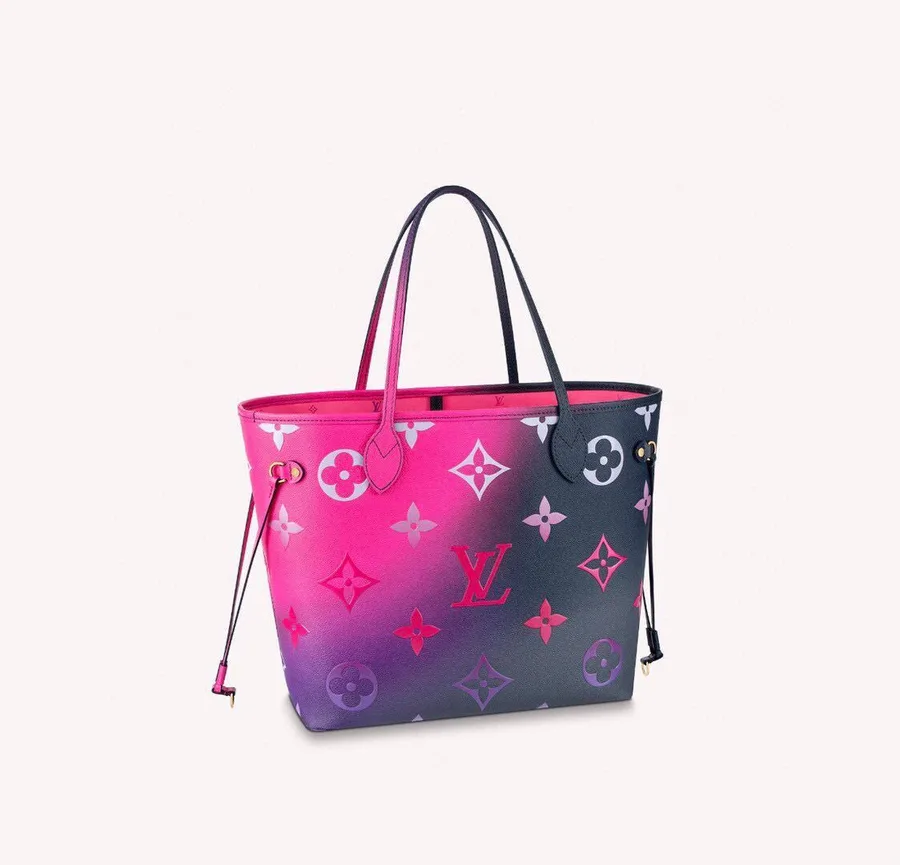 Fake Louis Vuitton Neverful Bag M20511 Fuchsia HY119eZ32