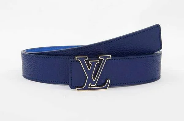 Fake Louis Vuitton Belt LV7647 Blue HY18109yQ90