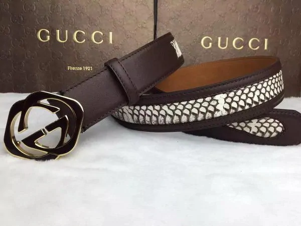 GUCCI Belt G3711 Brown HY349HB29