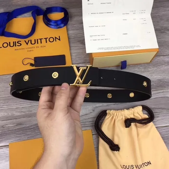 Replica Louis Vuitton ICONIC 35MM Calf leather M0063 black HY17170SV68