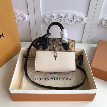 Louis Vuitton Original Leather N95976 White HY72aM39