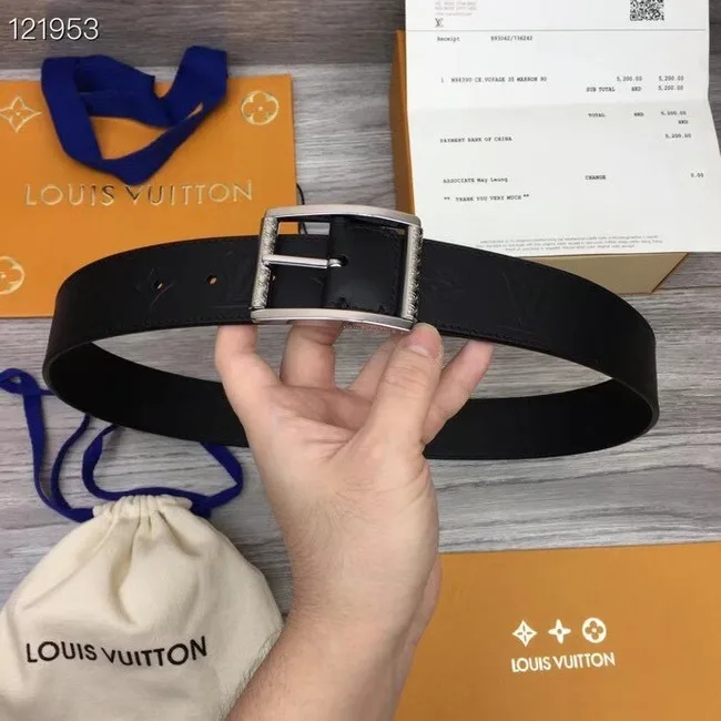 Imitation Louis Vuitton REVERSO 40MM REVERSIBLE BELT MP311V HY16993AI36