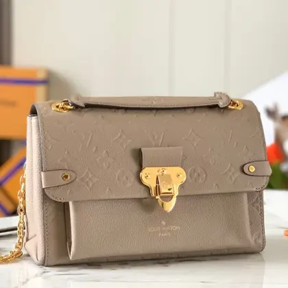 Louis Vuitton LV Vavin Super High Quality Brown Women’s Handbag with Sunken Monogram Pattern 25x18x10cm — Louis Vuitton Handbags sample