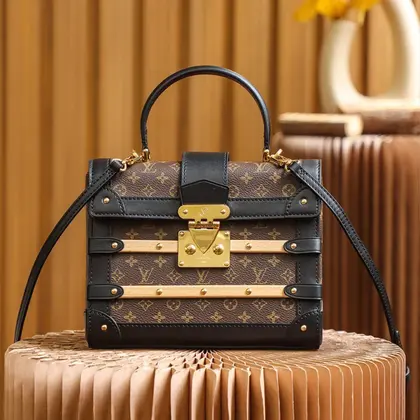 Louis Vuitton LV Monogram Trianon PM Top-Handle Bag Like Auth Handbags 21x18x11cm — Louis Vuitton Handbags sample
