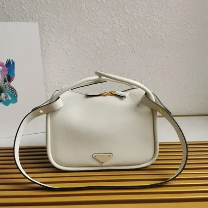 Prada Leather Darling Top-Handle Bag — Prada Handbags sample