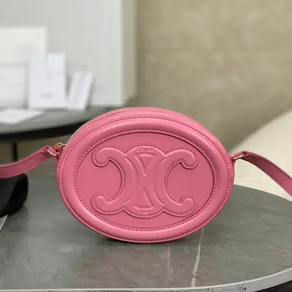 Celine Mini Handbag Pink Smooth Leather 16×12.5x4cm — Celine Handbags sample