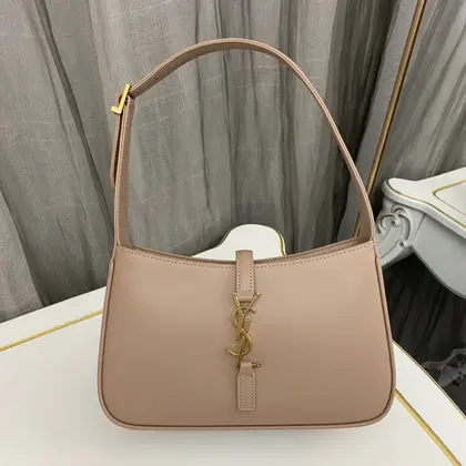 Saint Laurent le 5 a 7 mini hobo bag – Rosy sand — Saint Laurent Handbags sample