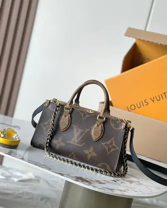 LV OnTheGo East West Brown — Louis Vuitton Handbags sample