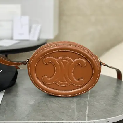 Celine Mini Handbag Replica 11 Brown Soft Leather 16×12.5x4cm — Celine Handbags sample