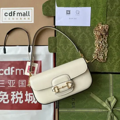 Gucci Horsebit 1955 crystals small shoulder bag — Gucci Handbags sample