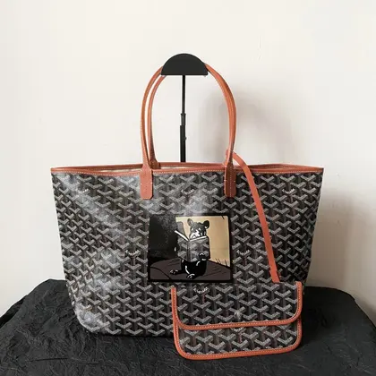 GOYARD Goyardine Artois MM Tote Bag — Goyard Handbags sample