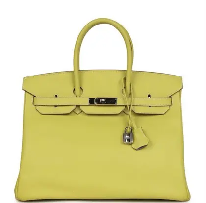 Hermes Birkin 35 Lime togo leather — Hermès Handbags sample