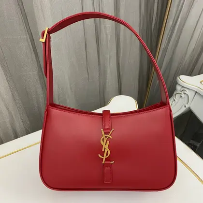 Saint Laurent le 5 a 7 mini hobo bag – Red — Saint Laurent Handbags sample