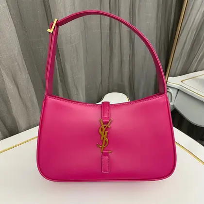 Saint Laurent le 5 a 7 mini hobo bag – Pink — Saint Laurent Handbags sample