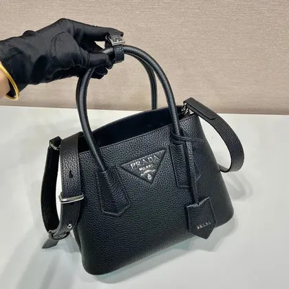 Prada Small Prada Double Saffiano leather bag — Prada Handbags sample