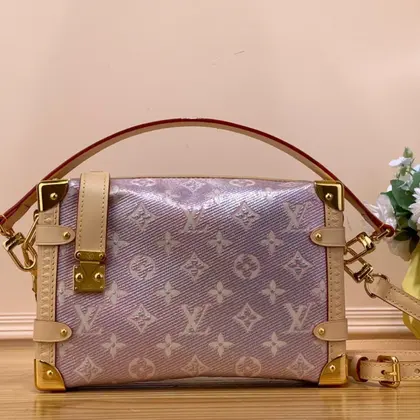 Louis Vuitton LV Side Trunk Like Auth Monogram Pattern Handbags 21x14x6cm — Louis Vuitton Handbags sample