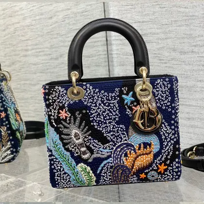Christian Dior Lady Dior Water Element limited edition — Dior Handbags sample
