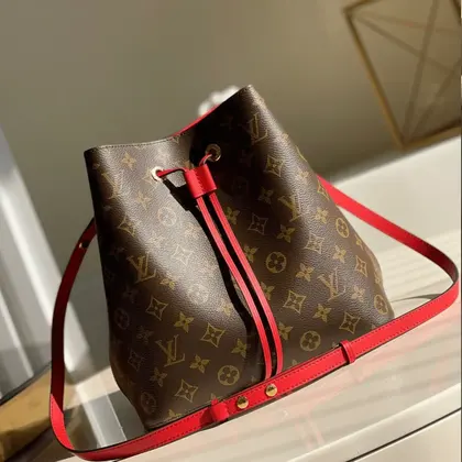 Louis Vuitton LV NeoNoe Handle Red Handbags Monogram 26x22x27cm — Louis Vuitton Handbags sample