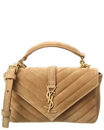 Saint Laurent Women’s Brown Mini Suede — Saint Laurent Handbags sample