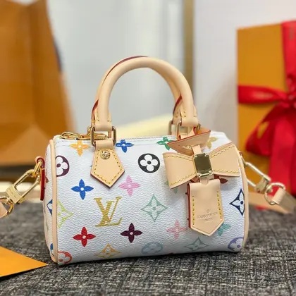 Louis Vuitton X Takashi Murakami Nano Speedy Bag — Louis Vuitton Handbags sample